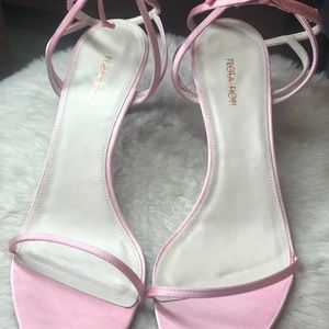 Prota Fiori Heels in Rose Luxury